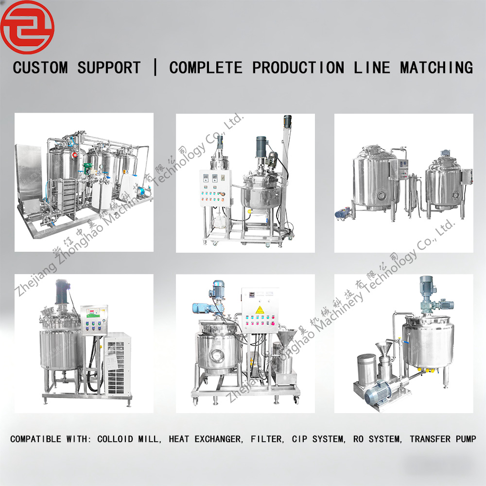 Grade Lab Extraction System Stainless Steel Vacuum TCM/Herbal Extract Concentrator Agitator