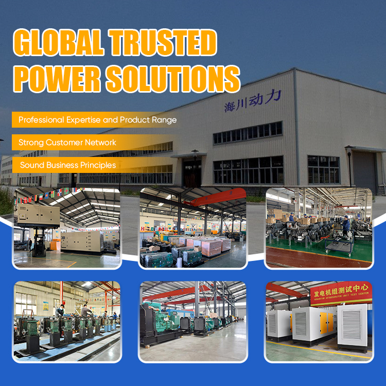 Water Cooled Cu-mmins 100KW/125kVA Marine Diesel Generator Set Power Plant With Automatic Transfer Switch