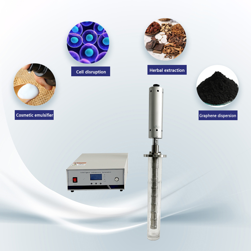 Industrial Ultrasonic Homogenizer Extraction Machine For Mushroom Extraction Essential Oil Extraction With 50L Tank