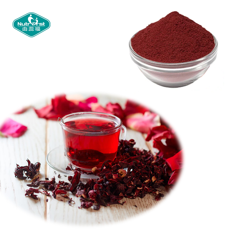 High Quality Raw Material Antioxidant Effect Hibiscus Flowers Extract 10: 1 in Bulk