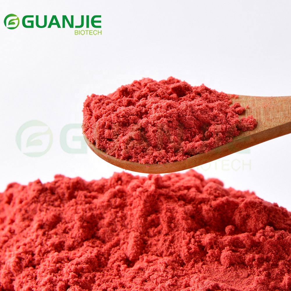 High Purity Freeze Dried Strawberry Powder Factory Supply OEM/ODM Customizable Fruit Powder For Food Industry