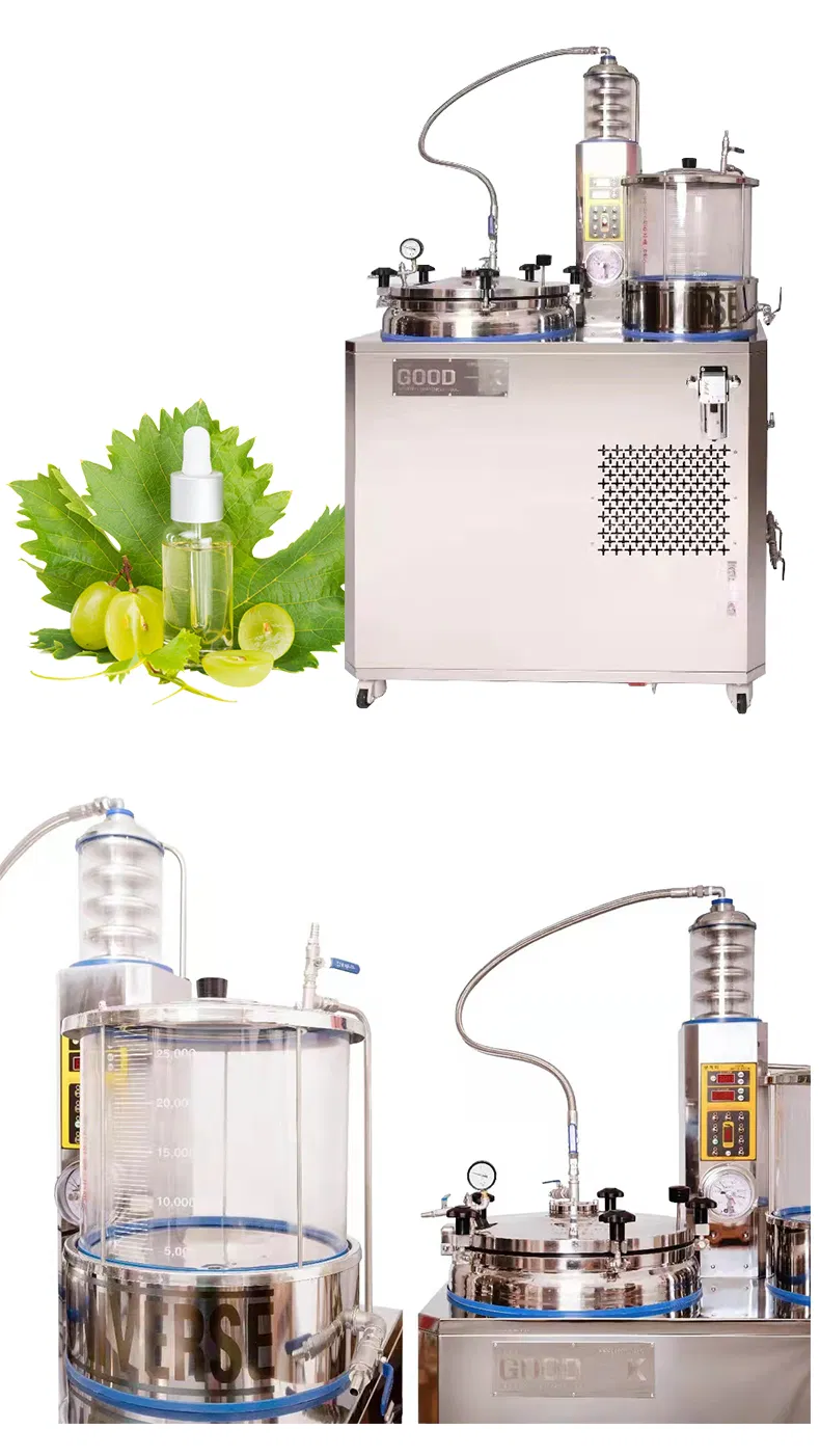 Automatic Hot Equipment for Extraction of Herbal Extracts Vacuum Concentrator