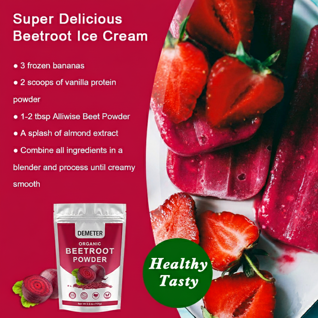 EU &amp; USDA Organic Certified Natural Red Beetroot Extract Powder Beet Root Powder