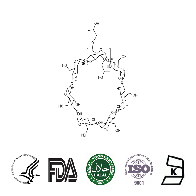 Hydroxypropyl beta cyclodextrin product visual