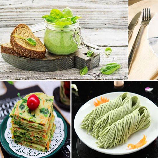 Manufacturers Supply Natural Freeze Dried Vegetable Ecdysterone Spinach Extract Powder Spinach Juice Powder in Food Grade