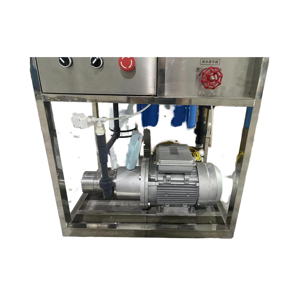 For 8 Tons/Day Reverse Osmosis Marine Seawater Desalination Equipment Pressure Vessel Gearbox Pump Water Treatment Plant 1 Year