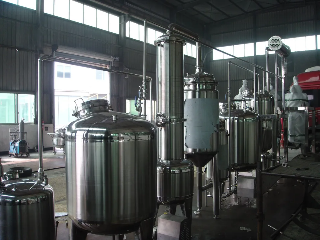 Herbal Extraction Equipment Close-up View