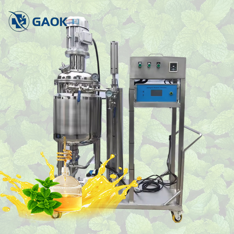 High Efficiency Good Price Stainless Steel Dynamic Stirring Essential Oil Extract Tank