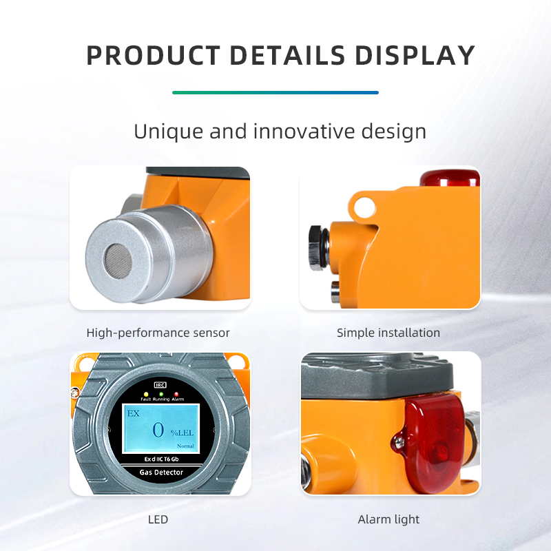 Marine Gas Detector Fixed H2S Monitor Oil And Gas Monitoring For Ships And Offshore