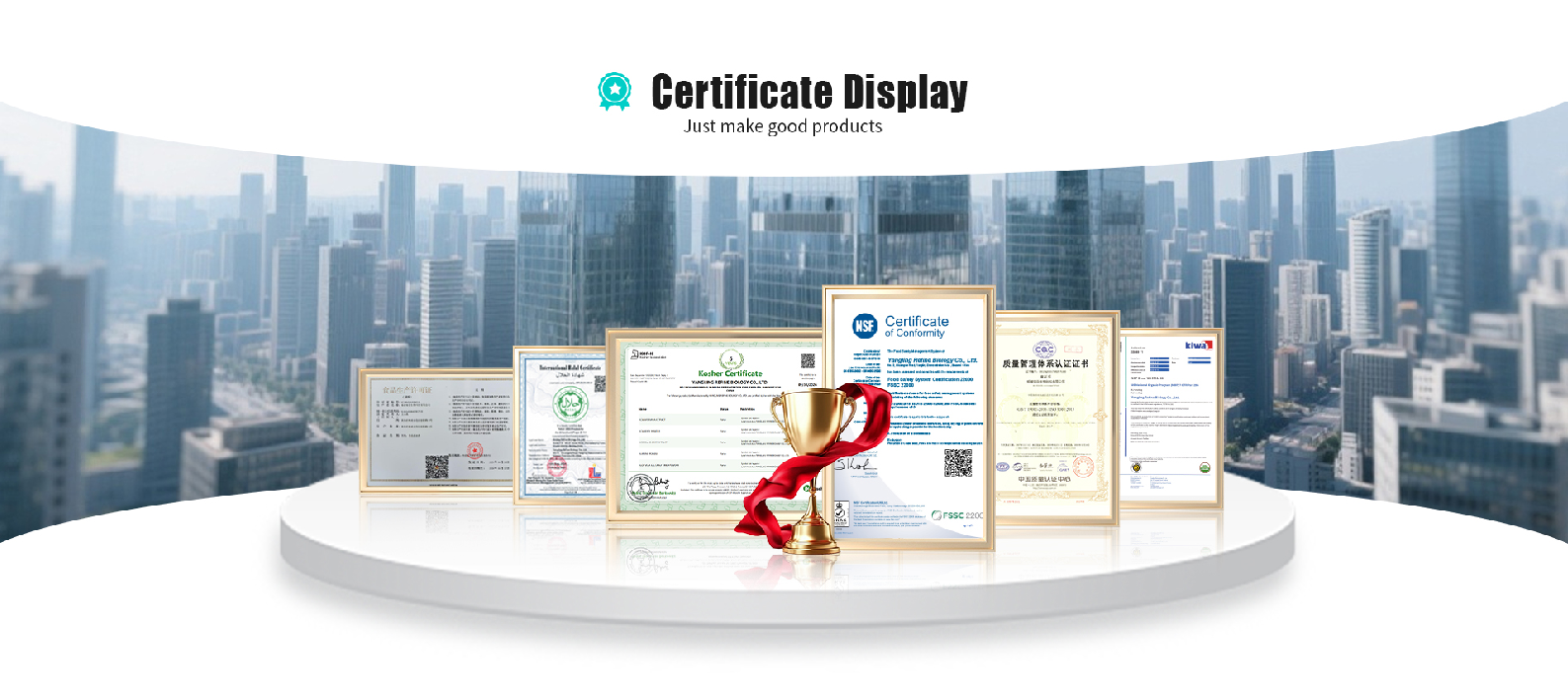 Certificates Sheet