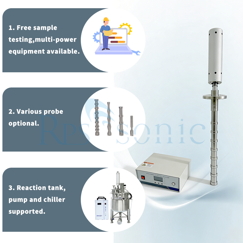 20kHz 3000w Ultrasonic Mushroom Extraction System For High-Yield Bioactive Compounds
