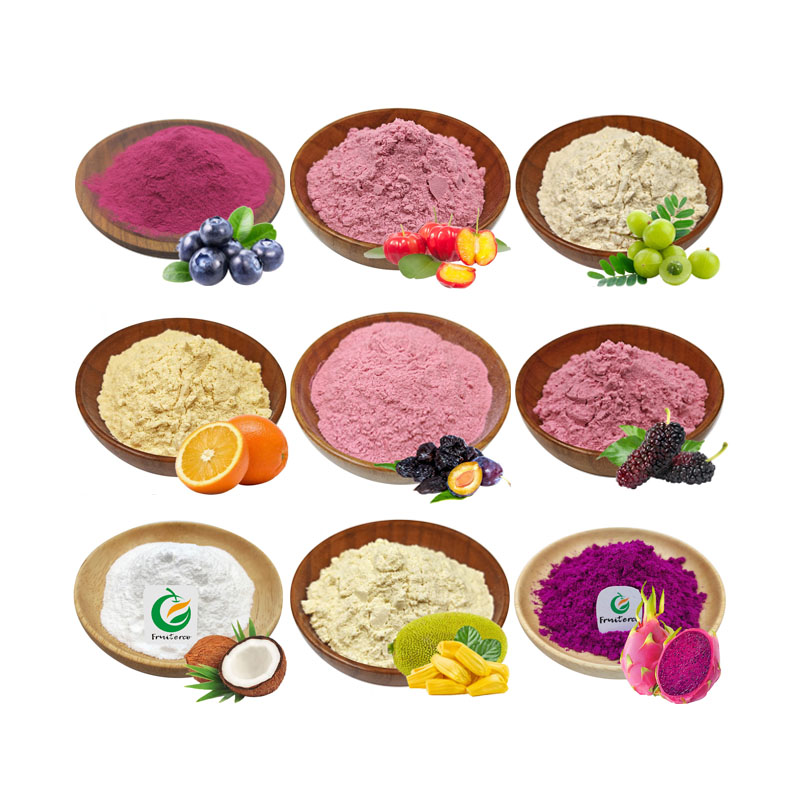 Fruiterco High Quality Food Grade Water Soluble 100% Natural Fruit And Vegetable Powder Freeze Dried Fruit Powder