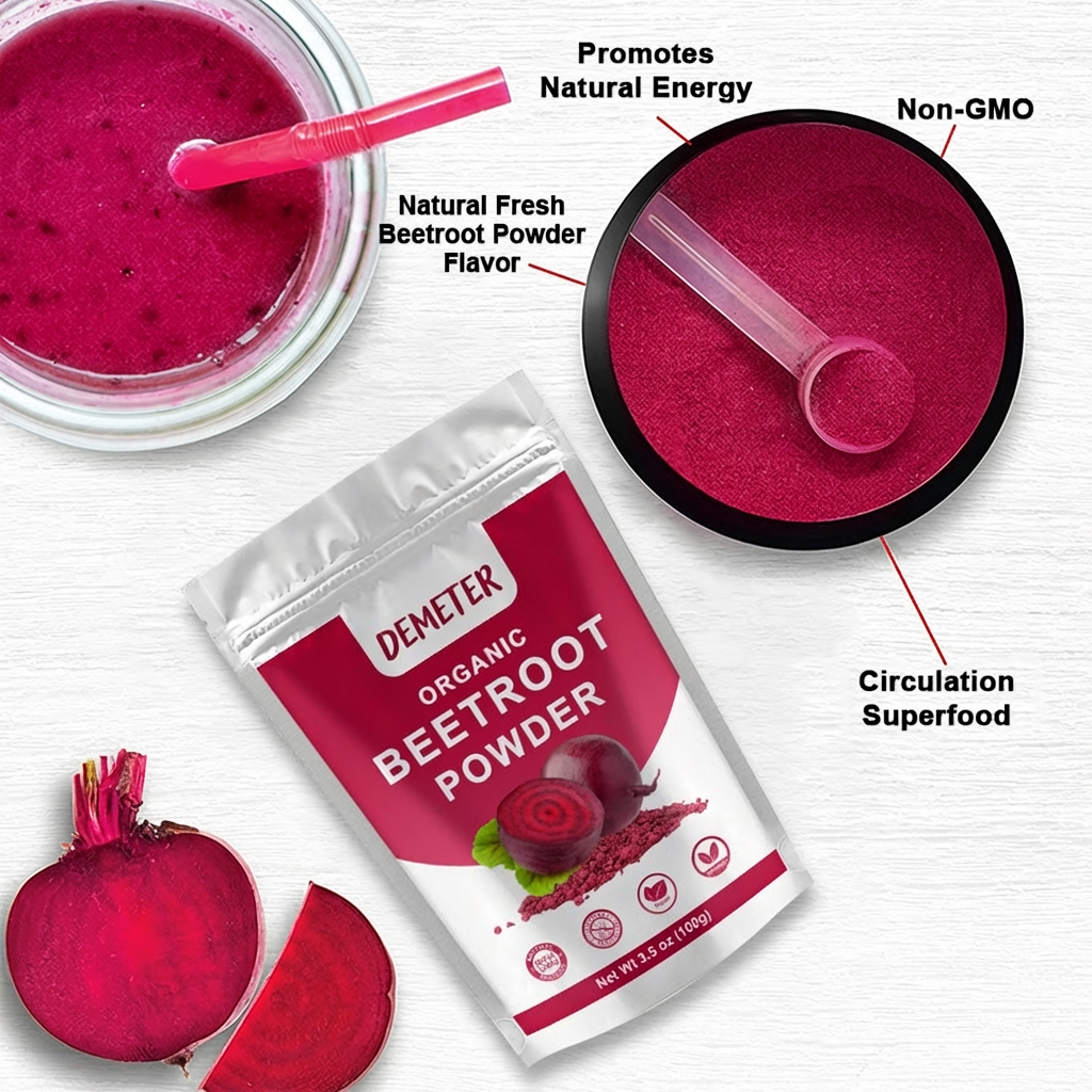 EU &amp; USDA Organic Certified Natural Red Beetroot Extract Powder Beet Root Powder