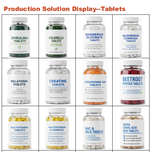 Astrawell Customizable Food-Grade SeaMoss Seaweed Powder Capsules Vitamin Active Ingredient