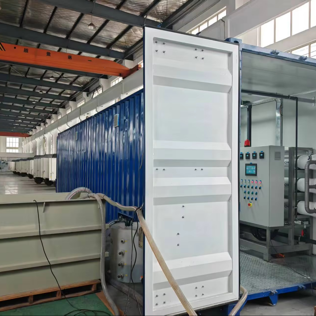 Containerized Marine Seawater Desalination System Ship Island Platform Drinking Water Production Plant