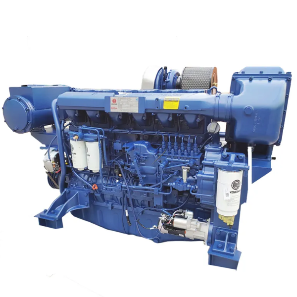 Weichai WD12, WP12, 327hp, 350hp,375hp,400hp Diesel Engine Marine Motor Diesel 6 Cilindros Fit For Advance 300 Gearbox For Boat