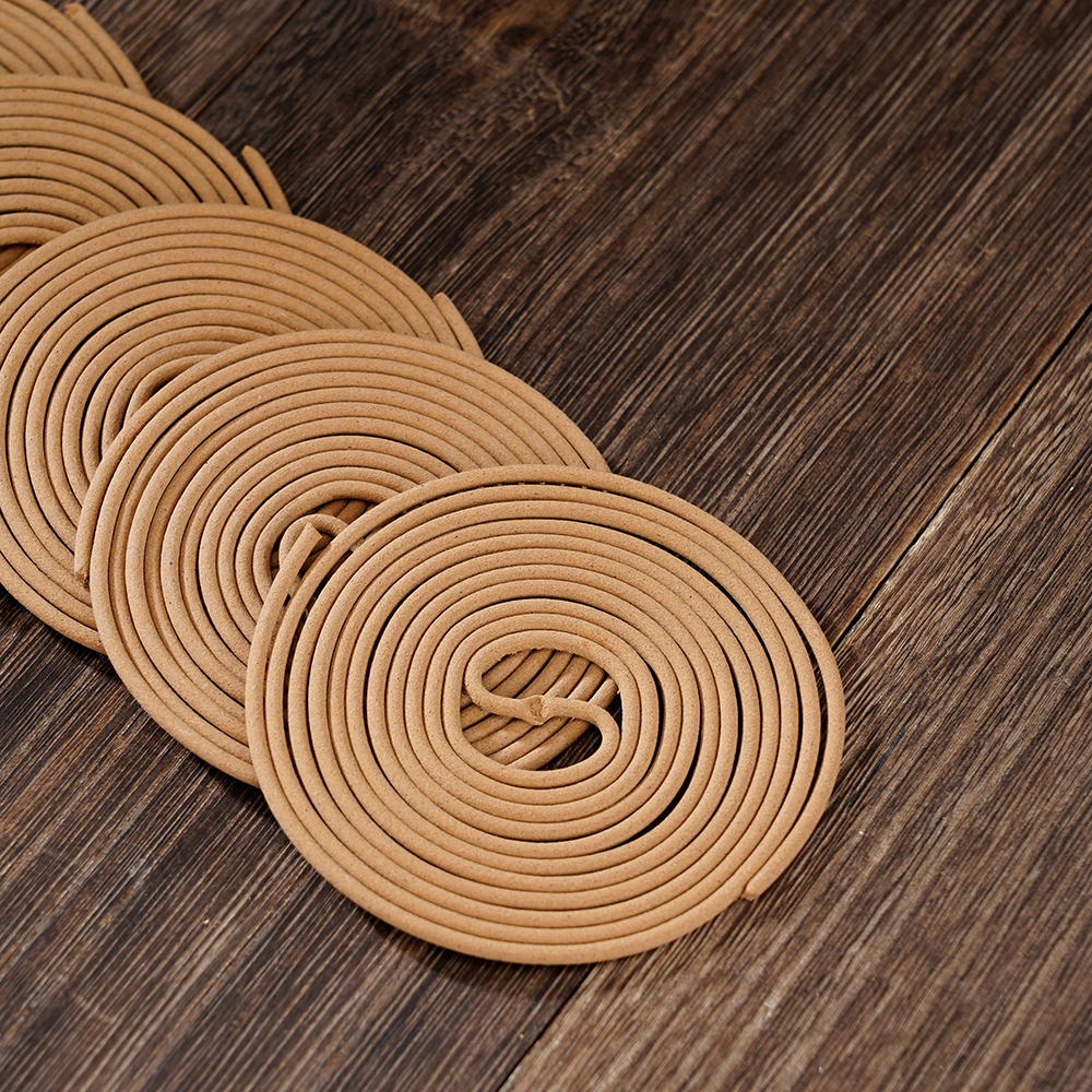 2/4H Wood Lavender Scent Eco-Friendly Sanitary Coil Incense-Low Smoke Calming Aroma With Cypress For Office &amp; Toilet