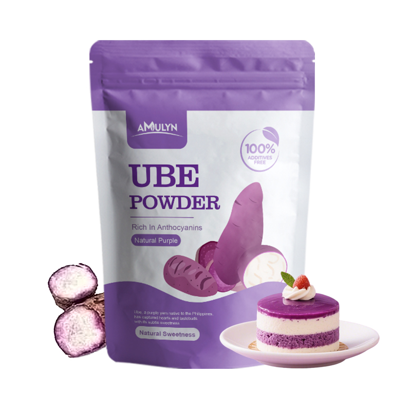 Amulyn High Quality Natural Plant Extract Purple Yam Powder (Ube Powder) For Food Additive Natural Pigments