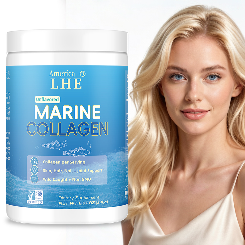 Marine Collagen Plant extracts Peptides Powder Supplement 246g promote joint health Marine Collagen power for adult