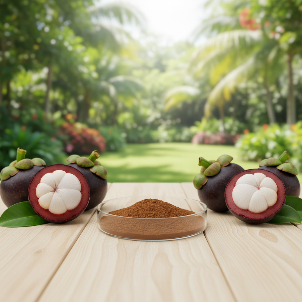 Herbal Mangosteen Fruit Extract Powder 10:1 &amp; 20:1 Wild-Sourced Food Grade Water Soluble Antioxidant Aids Digestion