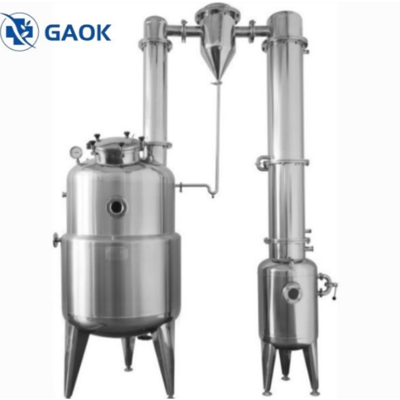 High Efficiency Good Price Stainless Steel Dynamic Stirring Essential Oil Extract Tank