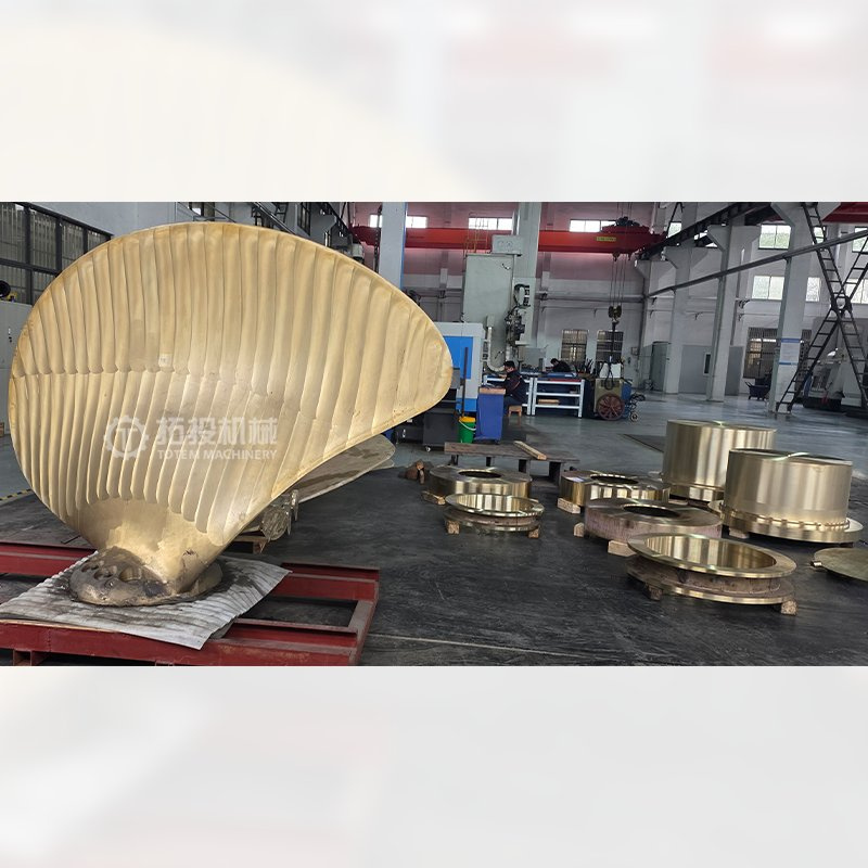 Customized Precision-Balanced Advanced Alloy Ship Thrust Propeller Blade For Marine Propulsion System