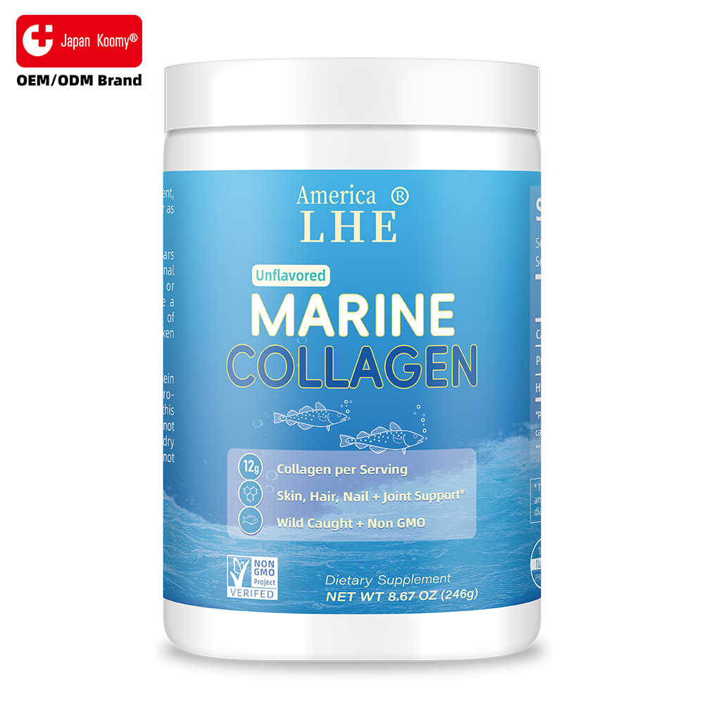 Marine Collagen Plant extracts Peptides Powder Supplement 246g promote joint health Marine Collagen power for adult