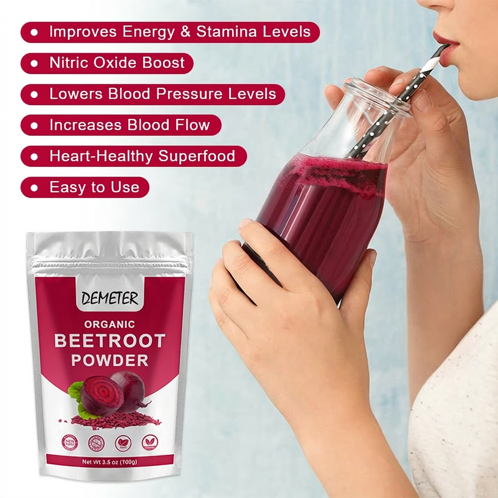 EU &amp; USDA Organic Certified Natural Red Beetroot Extract Powder Beet Root Powder
