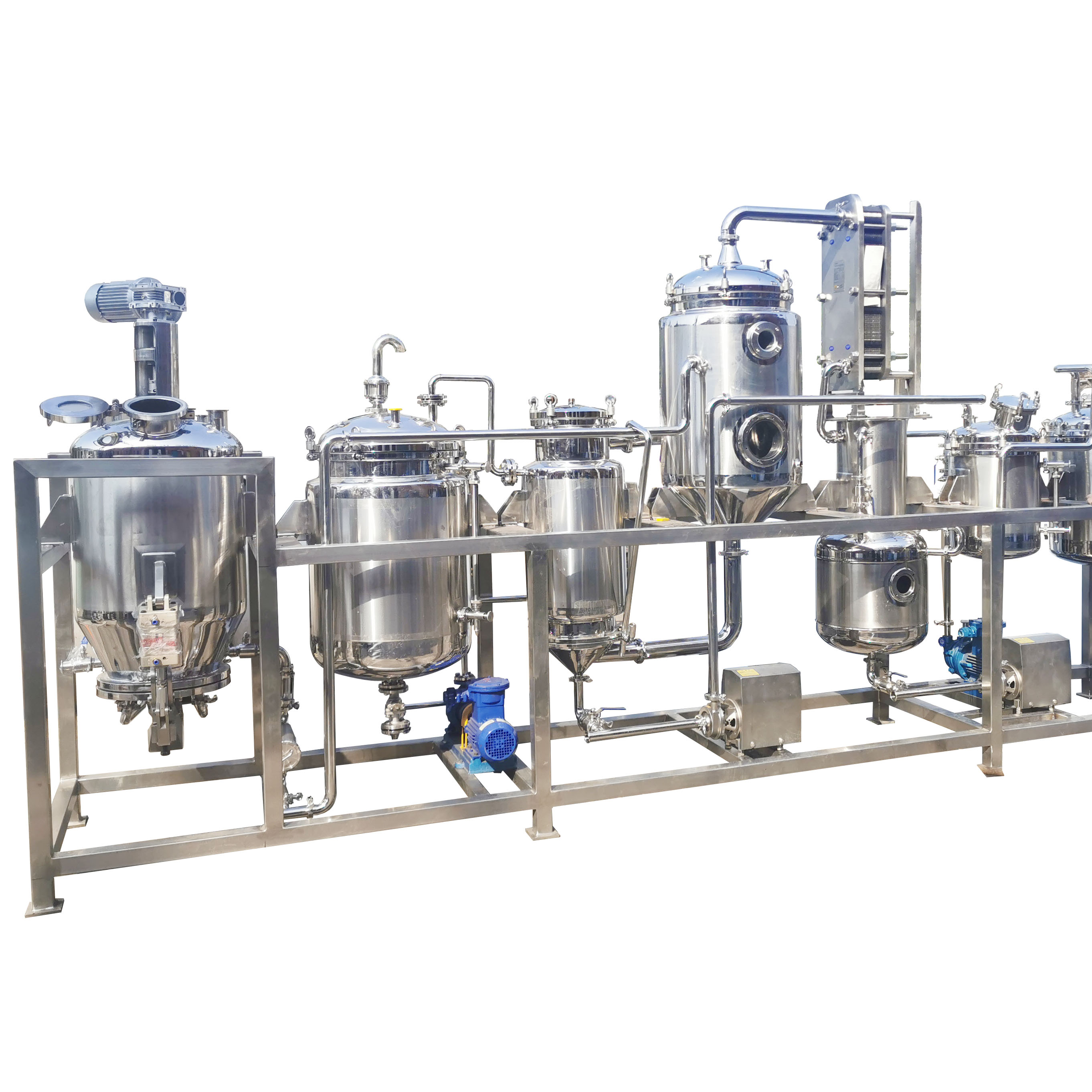 Herbal Plants Vacuum Ultrasonic Herb Extract Extraction Machine Extract Tank
