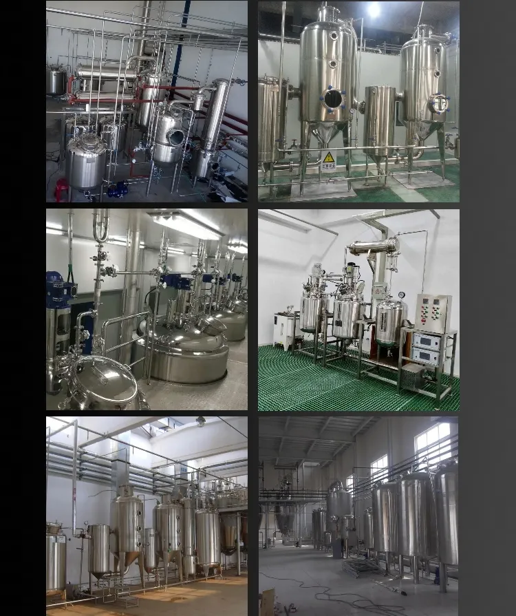 Low Temperature Soxhlet Extraction Apparatus; Extract and Concentrate Production Line