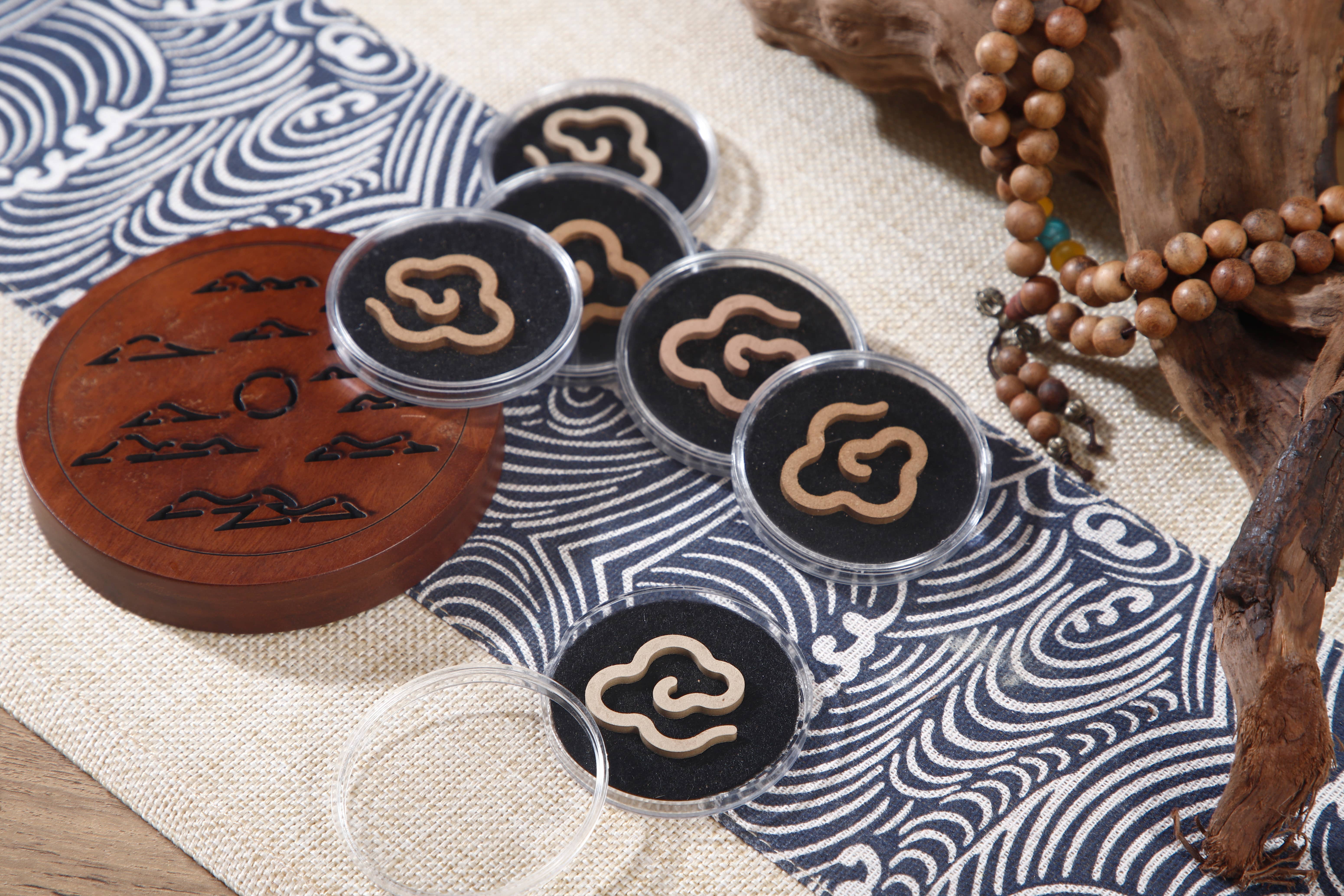 Eastern Culture Aromatic Agarwood Powdered Incense Eco-Friendly Organic Non-Stick Pure Wooden Spiral Yoga Meditation Ceremony