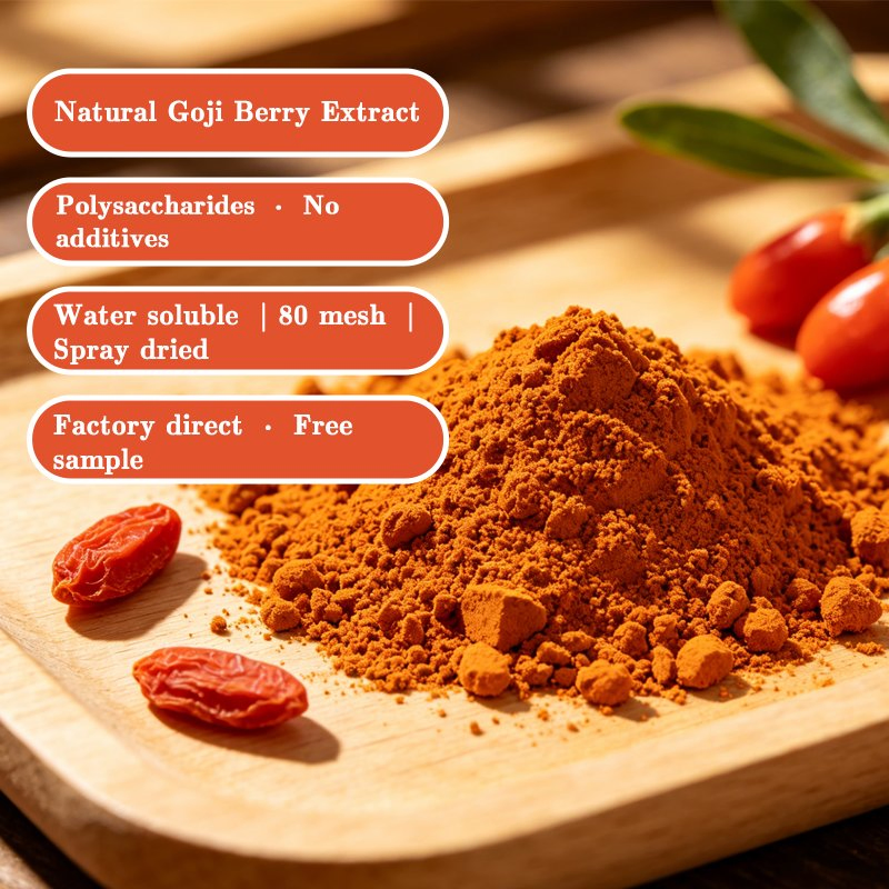 Standardized Polysaccharides Goji Extract for Immune Support Capsules