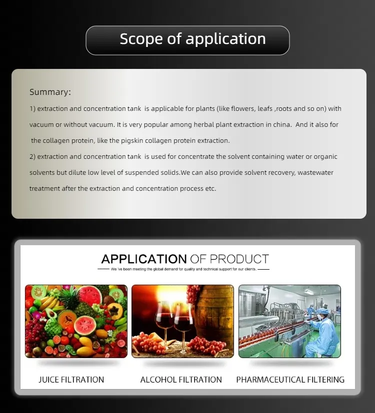 Low Temperature Soxhlet Extraction Apparatus; Extract and Concentrate Production Line