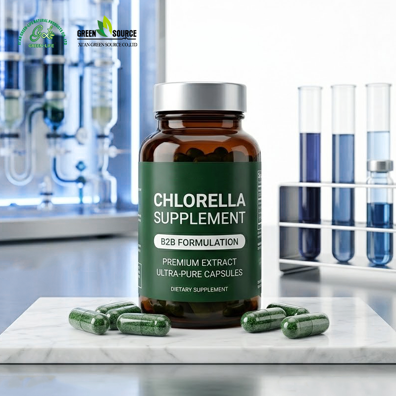 Organic Chlorella Powder Broken Cell Wall Green Superfood Detox Cleanse Immune Support Nutrient Dense Algae Supplement