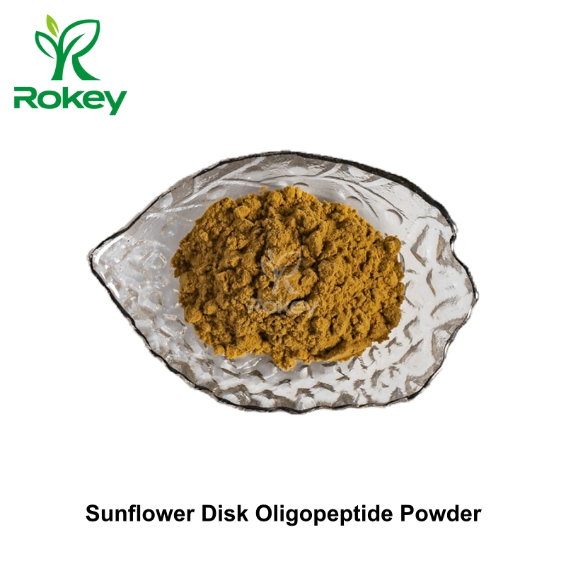Premium Plant-Based Active Peptides for Skincare Sunflower Disk Oligopeptide Powder, Sunflower Disk Extract