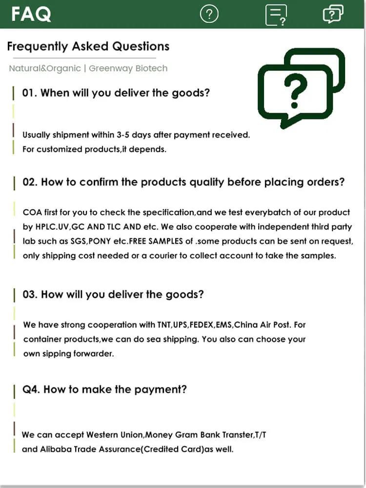Standard Packaging Reference