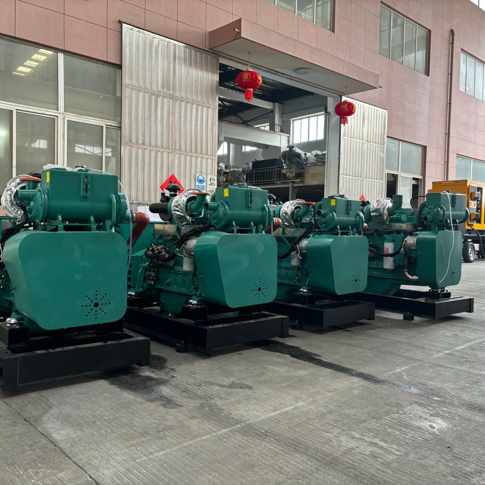 Nice Quality 90kw 120kw 150kva 200kVA 160HP Open Type Marine Main Diesel Generator Set For Fishing Boat Vessel