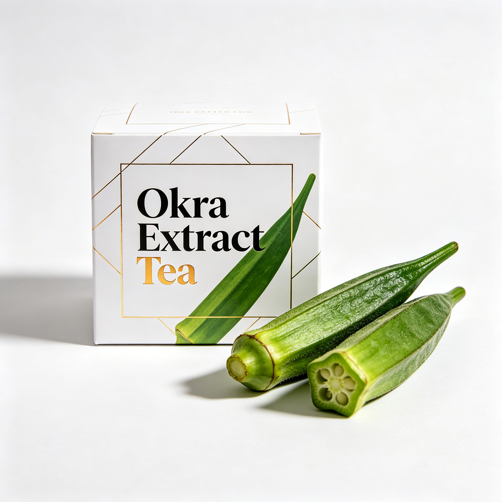 Factory Supply Okra Extract Powder Food Grade Okra Extract
