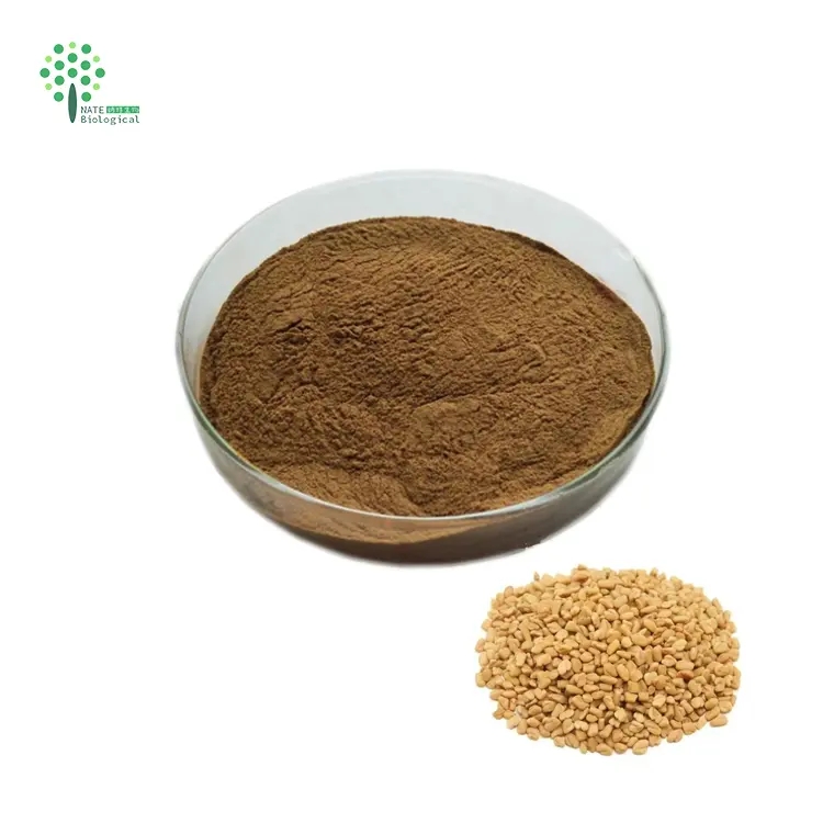Factory Price XANT Natural Fenugreek Seed Extract Powder 10:1 Purity Trigonelline Health Grade 95% Pass 80 Mesh 25kg Drum