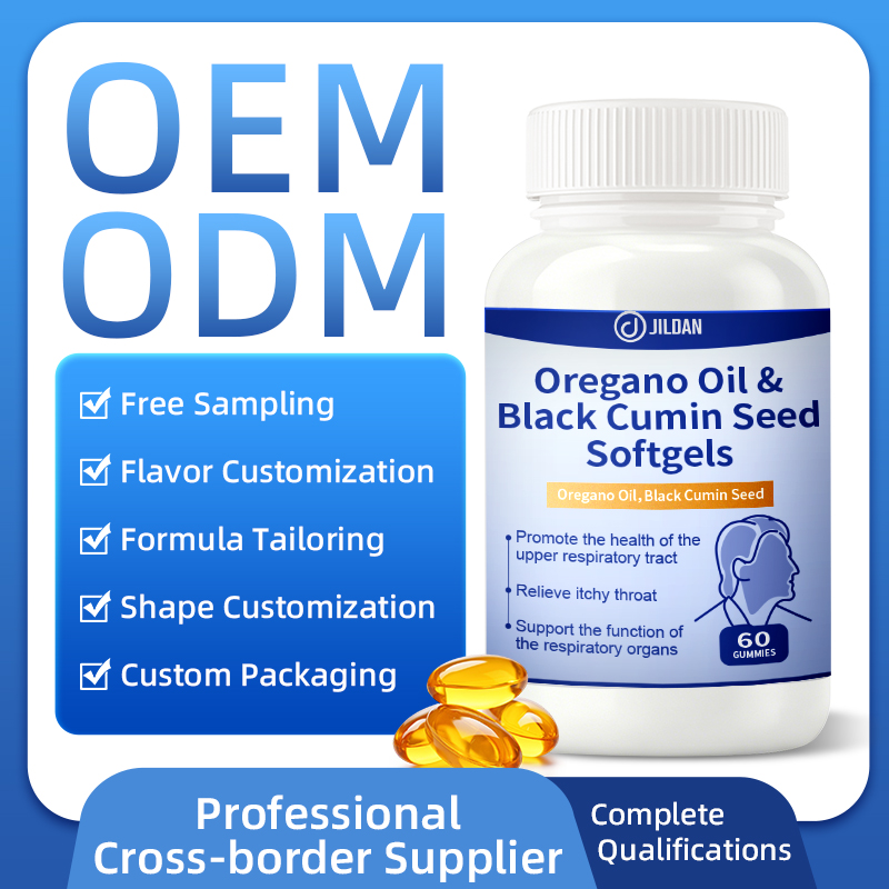 Supports Respiratory Health Soothes Throat Irritation &amp; Maintains Upper Tract Wellness Oregano Oil &amp; Black Cumin Seed Softgels