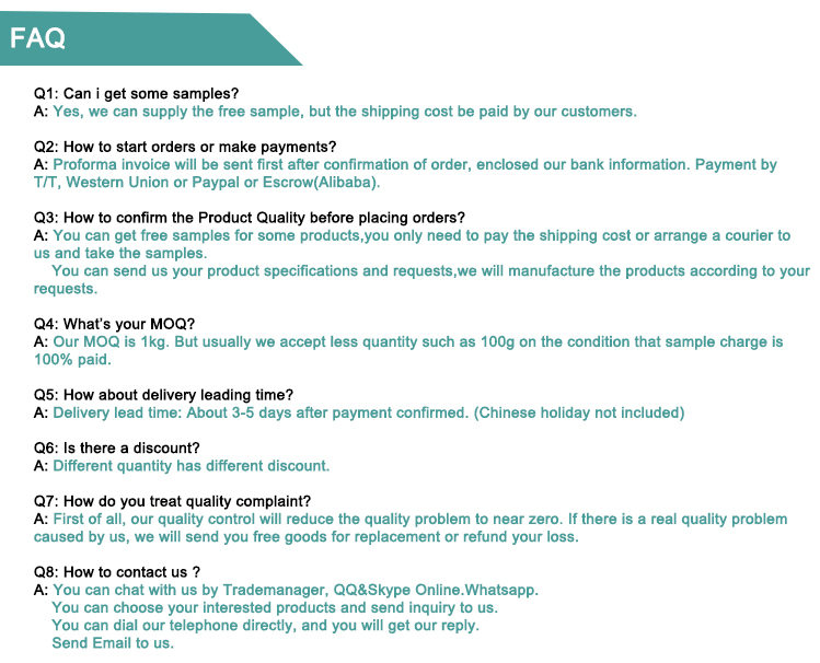 FAQ Overview