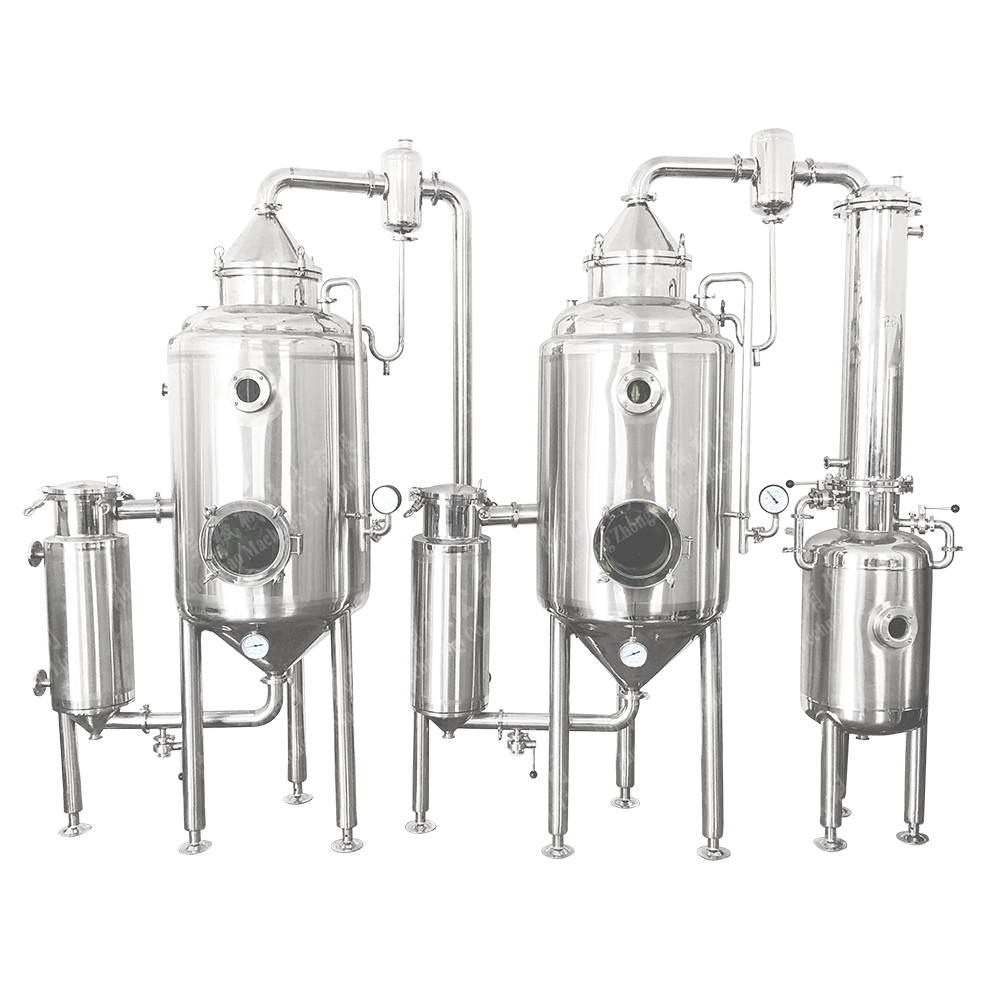 Grade Lab Extraction System Stainless Steel Vacuum TCM/Herbal Extract Concentrator Agitator