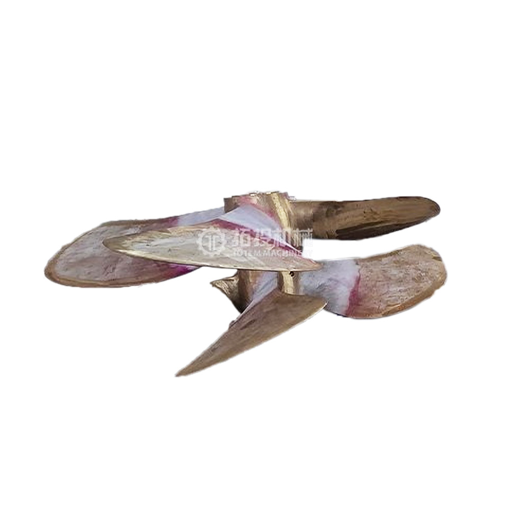 Custom Stainless Steel / Aluminum Alloy Marine Propulsion Thrust Propeller Blade For Boosting Overall Thrust Power