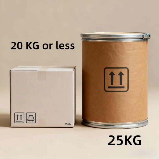 Standard Packaging and Shipping Details