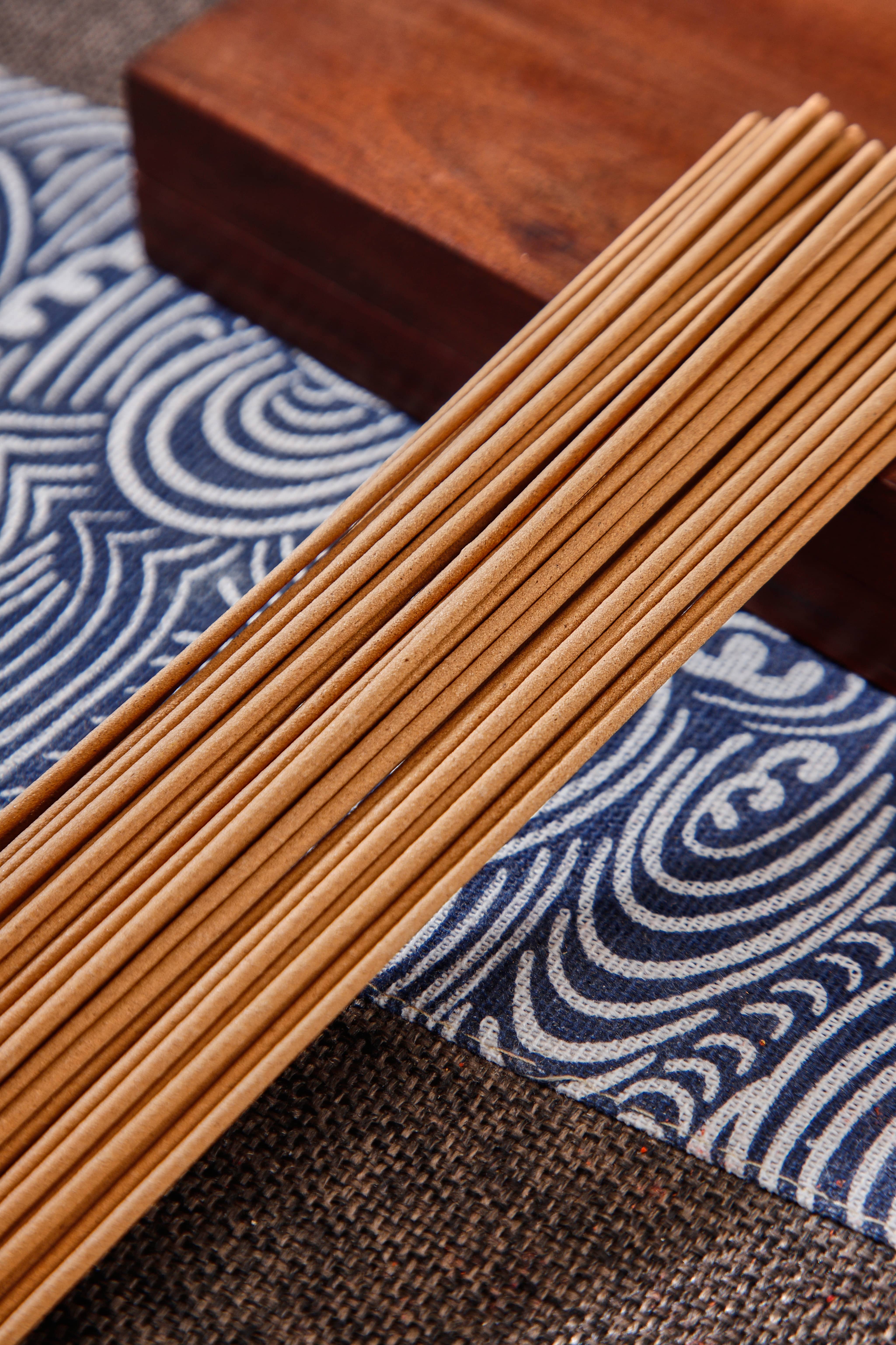 Portable Long-Lasting 100% Natural Organic Eco-Friendly Chinese Meditation Exercise And Relax Agarwood Incense Sticks