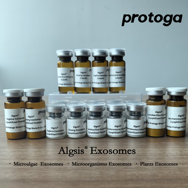 GMP Factory Exosomes Extracellular Vesicles Hair Growth Skin Booster Plant Extracts Ferment for Cosmetics