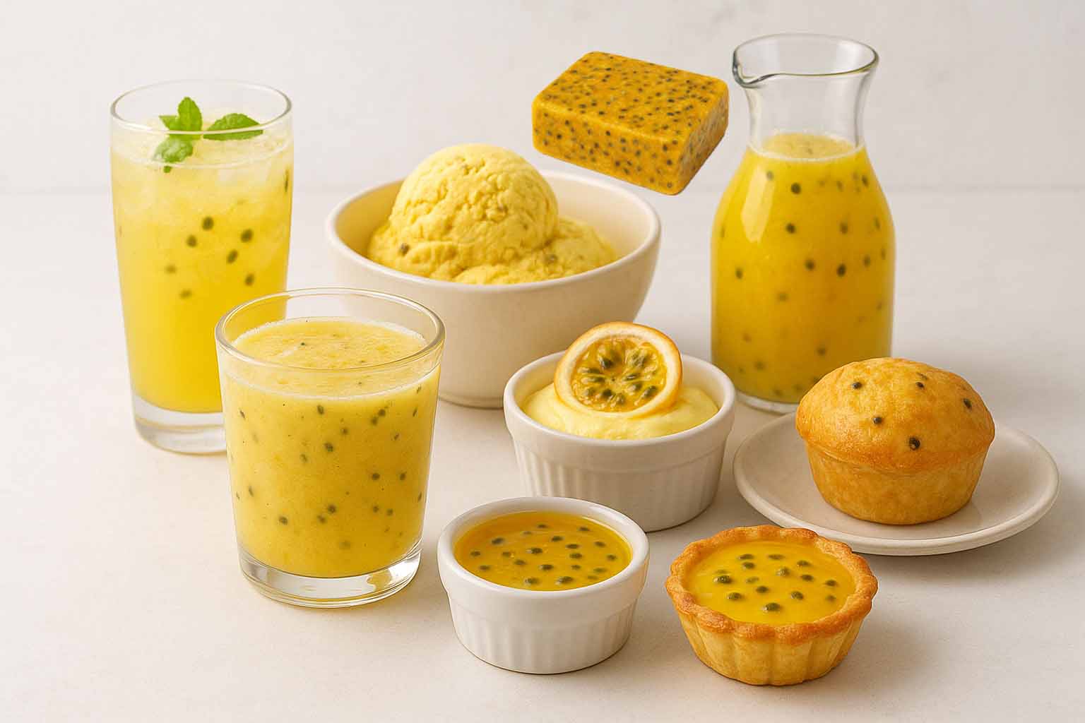 Direct From Factory IQF Frozen Passion Fruit Halves 14 Brix For Juicing