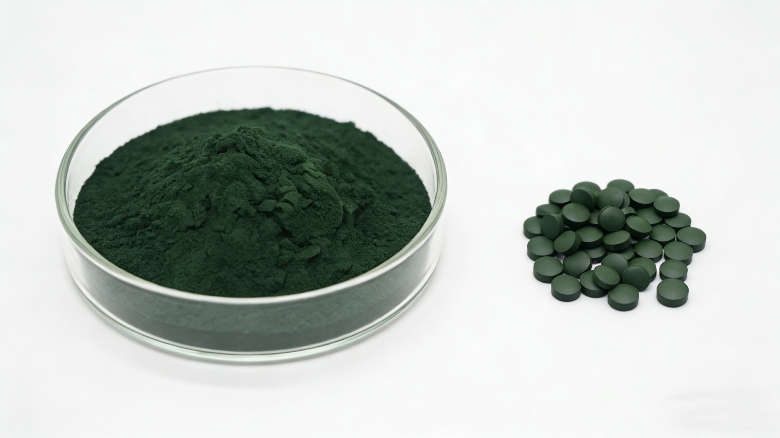 Pure Natural Algae Supplement Spirulina Tablets Natural High Protein Spiruline Spirulina Alge Tablet Private Label