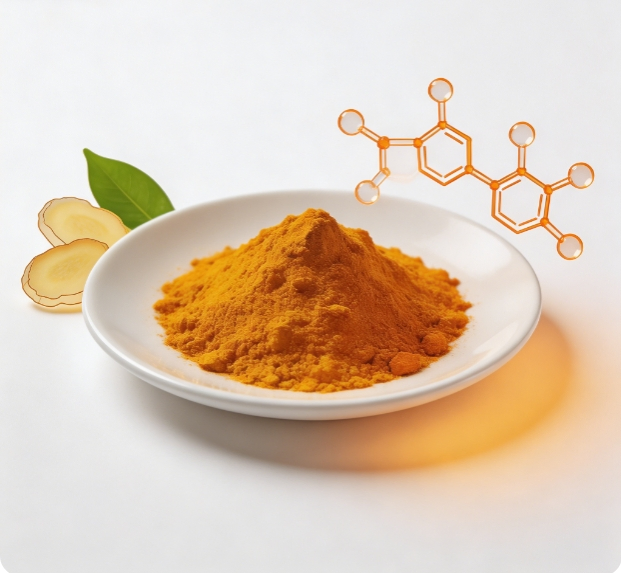 High Purity Curcumin Herbal Extract Natural Pigment Food &amp; Feed Additive Powder