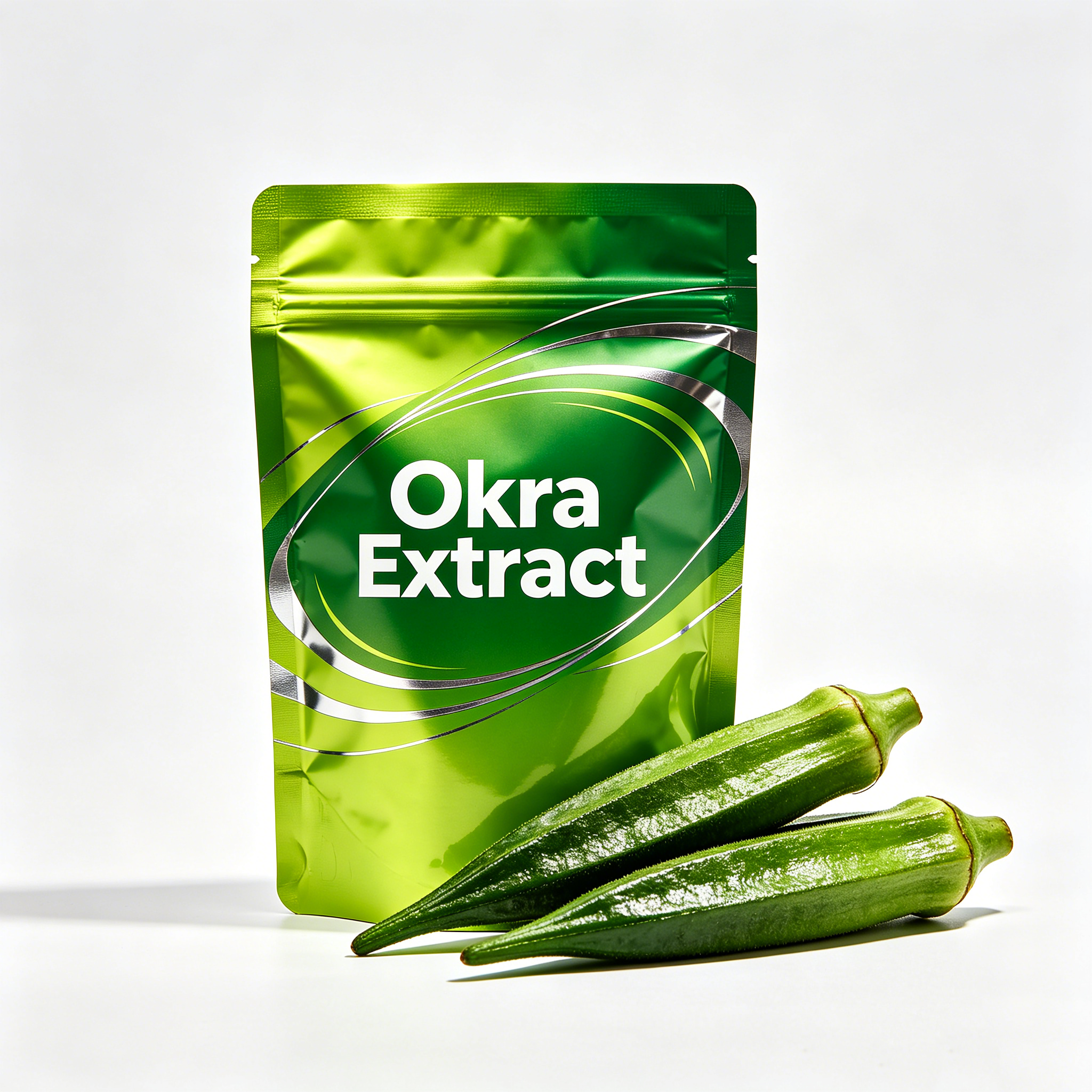 Factory Supply Okra Extract Powder Food Grade Okra Extract